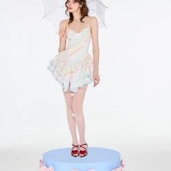 New Arrivals [Unosa] My Rainbow Mini Dress