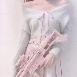 Peiliee Swan Lake Pastel Mint Larme Kei Styled Soft Cardigan New Arrivals