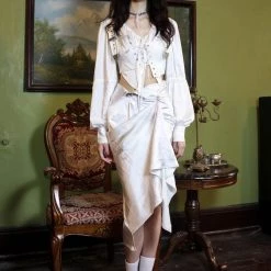 [Designer Brand - Illimite] Angel Amour Corset Set