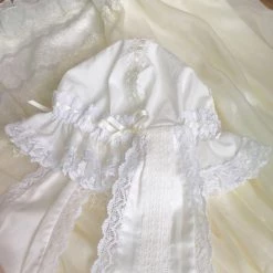 Peiliee Shop New Arrivals Sleepy Bun Babydoll Lolita Fashion Handmade Lace Bunny Ear Hat [Available For Customize]