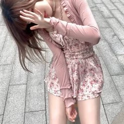 Arilf Lotus Leaf Shine Cardigan New Arrivals