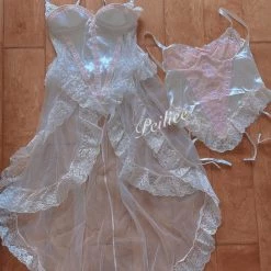 RosySwan [Premium Selected] Paris Night Vintage Lingerie Body Dress