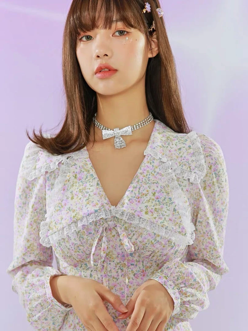 By The Lake Floral Mini Dress (Brand Mummy Cat) New Arrivals 2 By The Lake Floral Mini Dress (Brand Mummy Cat) New Arrivals