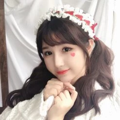 Peiliee Shop New Arrivals Handmade Strawberry Lolita Fashion Hairband