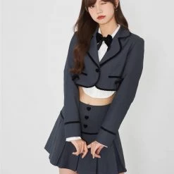 Mummy Cat La Lisa School Girl Suit Set