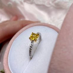 Peiliee Shop Princess Bella Crystal Ring New Arrivals