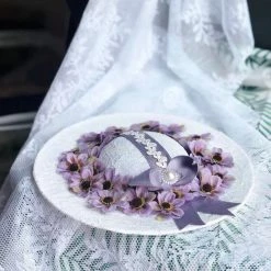 Peiliee Shop [Only 1 Made] 80s Medicago Sativa Cottage Core Dream Tea Party Straw Hat