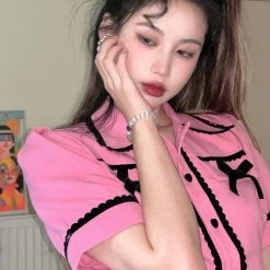 Under Pass Original New Arrivals [Premium Selected] Falling For You BlackPink Styled Suit Set