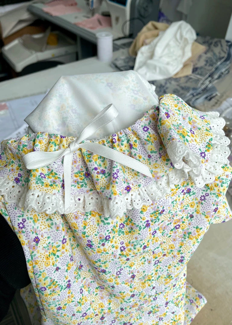 Summer Girls Floral Mini Dress (Brand Mummy Cat) 6 Summer Girls Floral Mini Dress (Brand Mummy Cat)