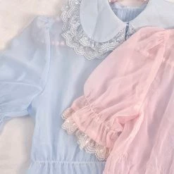 New Arrivals [12 Studio] Loli Pop Pastel Transparent Shirt