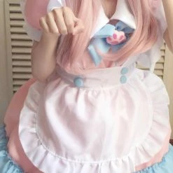 Basic Cosplay Meow Meow Kitty Maid Dress Set Summer 2022