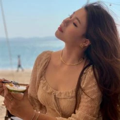 Boss JIA [Premium Selected] Westwrold The Journey Into Night Lace Dress New Arrivals