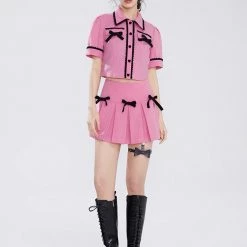 Under Pass Original New Arrivals [Premium Selected] Falling For You BlackPink Styled Suit Set