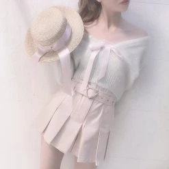 Peiliee Swan Lake Pastel Mint Larme Kei Styled Soft Cardigan New Arrivals