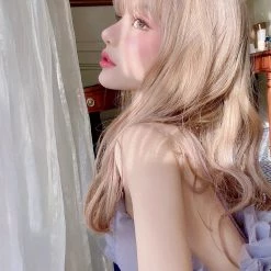 Peiliee Shop [Premium Selected] Iris Pallida Lam Lavender Dress New Arrivals