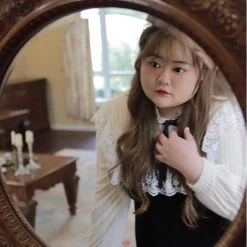 DAJUN [Curve Beauty] Princess Mary Vintage Dress