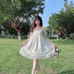 [Mid Season SALE] La Rose Rouge French Lace Dress (Design By Canmi)