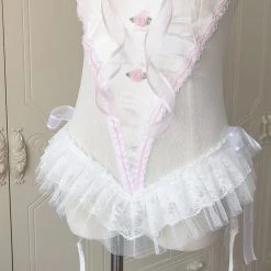 [Handmade Lingeries] Dream In Swan Feather Body Lingerie New Arrivals