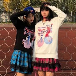 [Customized] Y2K Girl Pleated Tartan Skirt New Arrivals