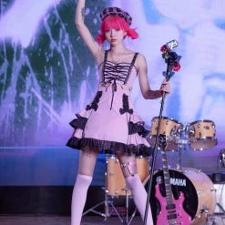 Evil Tooth New Arrivals Cyber Punk Evil Idol Dress Set