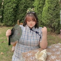 DAJUN New Arrivals [Curve Beauty] Chinese Sweetheart Qipao Dress