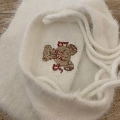 RIBERRY [Basic] Bear And You Faux Fur Top