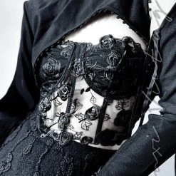 MANXI VINTAGE [Handmade] The Dark Rose Corset Summer 2022