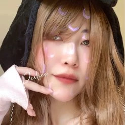 Peiliee Shop Devil Doll Baseball Cap Faux Fur New Arrivals