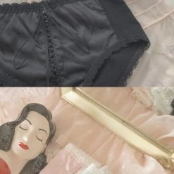 Japanese Lingeire BabyDoll Ribbon Satin Pantie New Arrivals