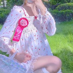 [Mid Season SALE] La Rose Rouge French Lace Dress (Design By Canmi)