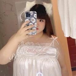 Peach Studio [2022 New Version Curve Beaty] Babydoll Loungewear Dress