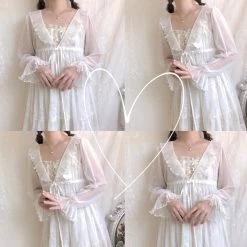 Canmi New Arrivals [Mid Season Sale] Spring Dancing Fairy Cardigan