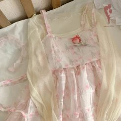 My Favorite 2022 New Arrivals [Basic] Tulips Letter Mini Dress