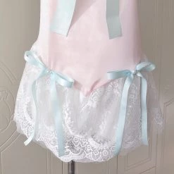 Peiliee Shop [Handmade Lingerie] Peach Melody Lace Top
