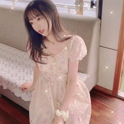 Rose Candy [Customized] Golden Rose Dress