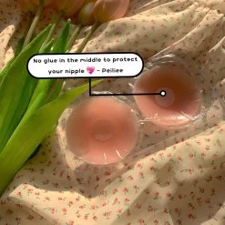 Peiliee Shop New Arrivals [Summer Must Have] Silicone Nipple Covers Reusable Freebra