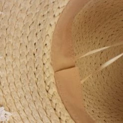 Peiliee Shop Accessories Mori Girls Floral Handmade Straw Hat