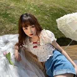 [12 Studio] Lollipop Hearts Shirt