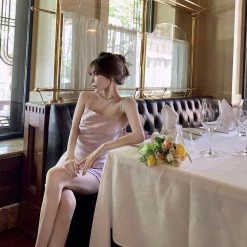 Chic Memories New Arrivals Lilac Aroma Satin Mini Dress 13 Chic Memories New Arrivals Lilac Aroma Satin Mini Dress