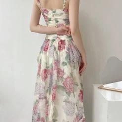 Vintage Inspired Flower Fairy Floral Dress