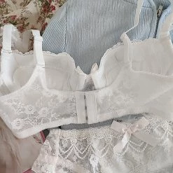 Japanese Lingerie Angel Ribbon For Stars And Roses Bra Set 52 Japanese Lingerie Angel Ribbon For Stars And Roses Bra Set