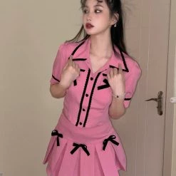 Under Pass Original New Arrivals [Premium Selected] Falling For You BlackPink Styled Suit Set