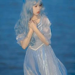 Visible Milky Way New Arrivals The Sunset Mermaid Lolita Fashion Dress
