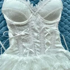 Peiliee Shop [Basic] Rosen Season Corset Dress Set New Arrivals