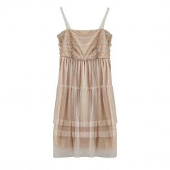 DAJUN New Arrivals [Curve Beauty] Peach Fairy Dress