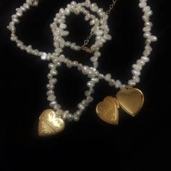 Peiliee Shop Natural Pearl Cinderella Dream Handmade Vintage Necklace New Arrivals