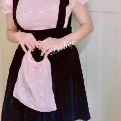 Meow The Girl With Angel Aroma Velvet Dress New Arrivals