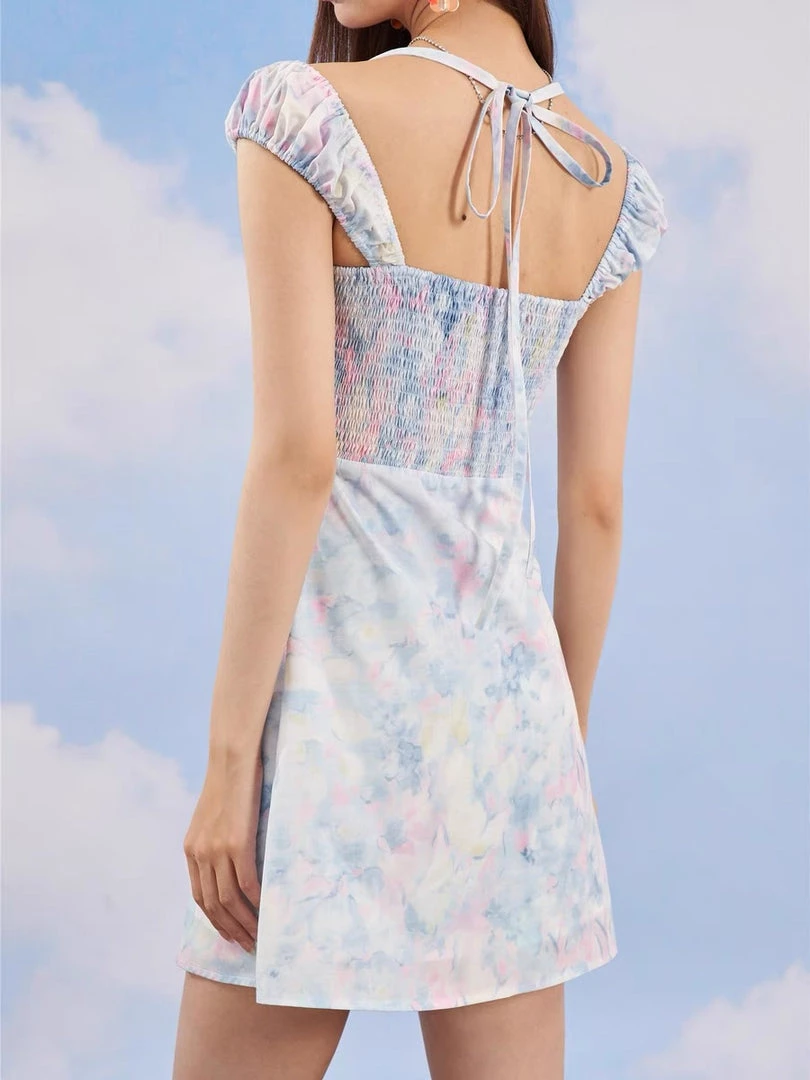 Pastel Macaroons Mini Dress (Brand Mummy Cat) 5 Pastel Macaroons Mini Dress (Brand Mummy Cat)