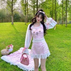 Summer Joy New Arrivals [Premium Selected] Rose Amour Princess Dress Set (Designer SJ)