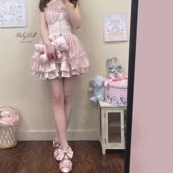 My Favorite 2022 Lost In Rose Land Romantic Mini Dress